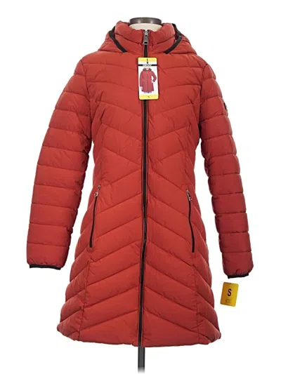 Dkny Coat In Red