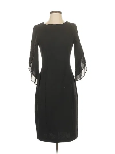Pre-owned Dkny Cocktail Dress In Black