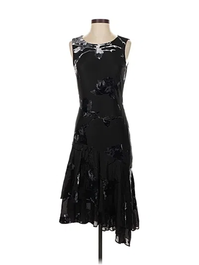 Pre-owned Dkny Cocktail Dress In Black