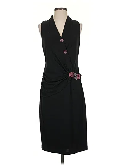 Pre-owned Dkny Cocktail Dress In Black