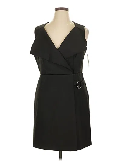 Pre-owned Dkny Cocktail Dress In Black