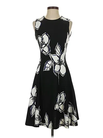 Pre-owned Dkny Cocktail Dress In Black