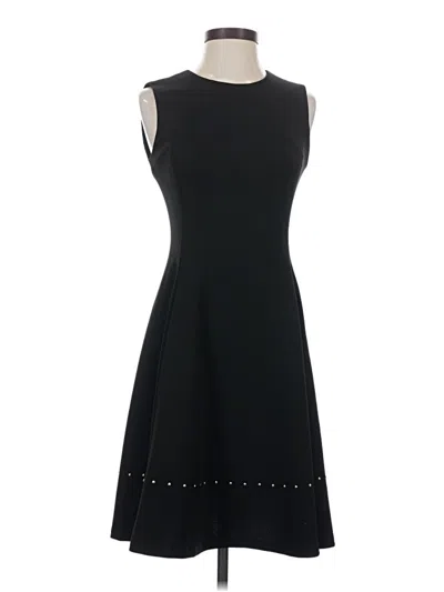 Pre-owned Dkny Cocktail Dress In Black