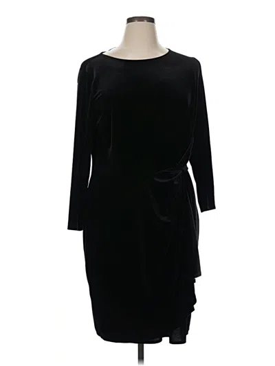 Pre-owned Dkny Cocktail Dress In Black