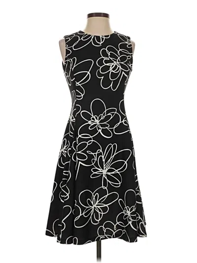 Pre-owned Dkny Cocktail Dress In Black