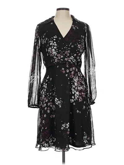Pre-owned Dkny Cocktail Dress In Black