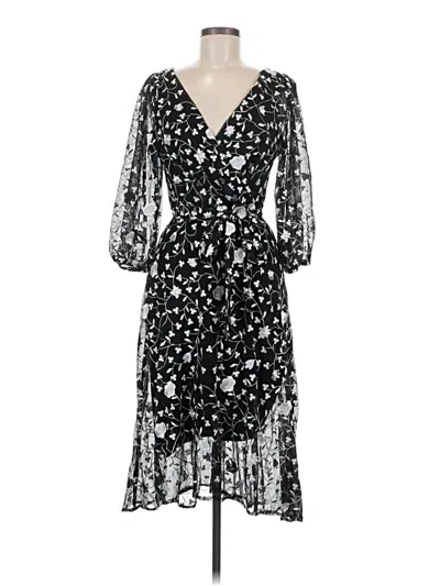 Pre-owned Dkny Cocktail Dress In Black