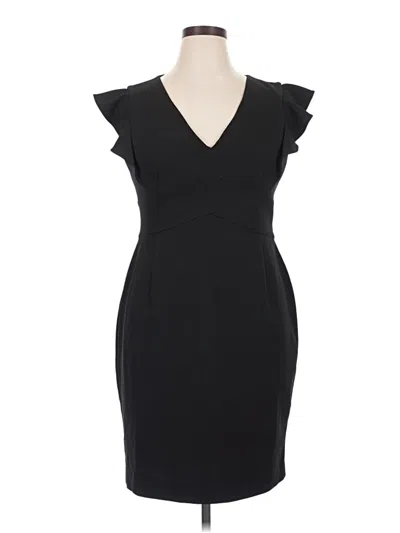 Pre-owned Dkny Cocktail Dress In Black