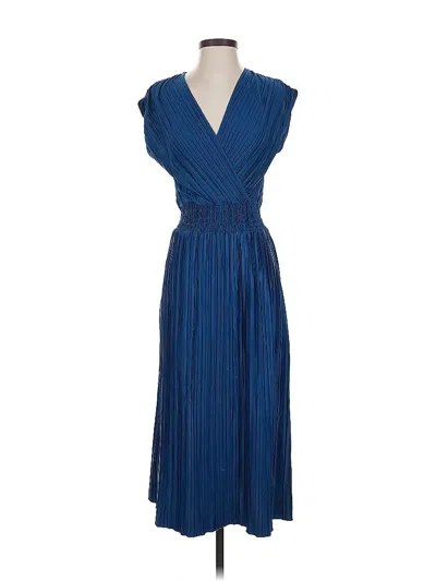 Pre-owned Dkny Cocktail Dress In Blue