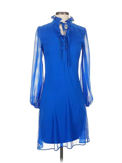 Pre-owned Dkny Cocktail Dress In Blue