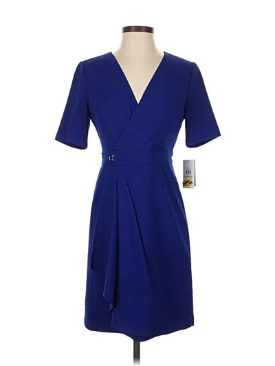 Pre-owned Dkny Cocktail Dress In Blue