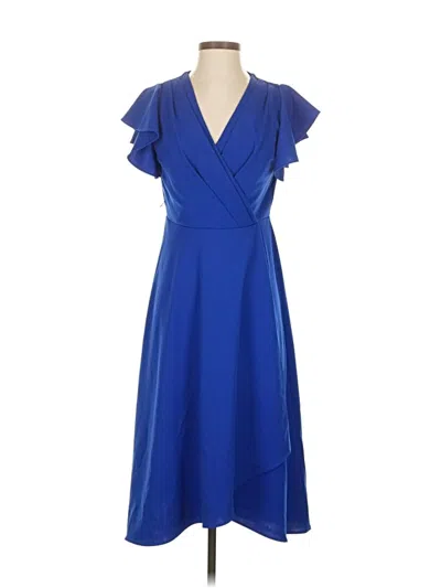 Pre-owned Dkny Cocktail Dress In Blue