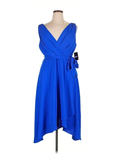 Pre-owned Dkny Cocktail Dress In Blue