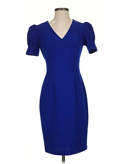Pre-owned Dkny Cocktail Dress In Blue