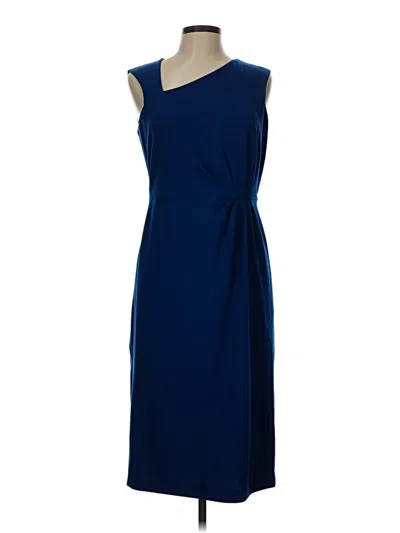 Pre-owned Dkny Cocktail Dress In Blue