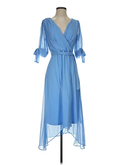 Pre-owned Dkny Cocktail Dress In Blue
