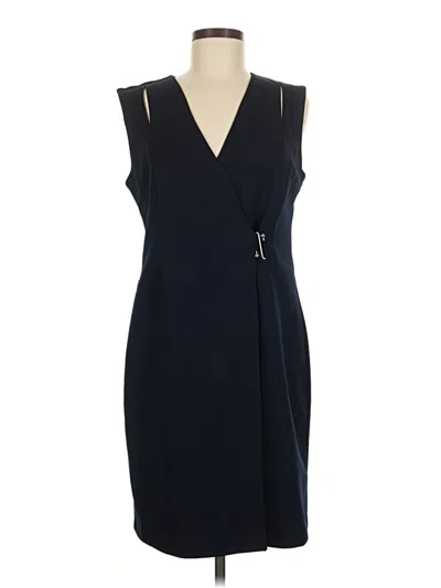 Pre-owned Dkny Cocktail Dress In Blue