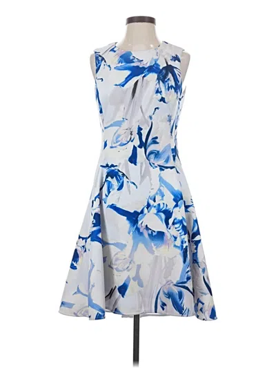 Pre-owned Dkny Cocktail Dress In Blue