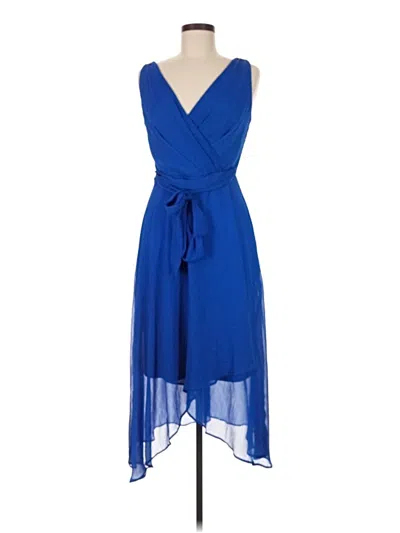 Pre-owned Dkny Cocktail Dress In Blue