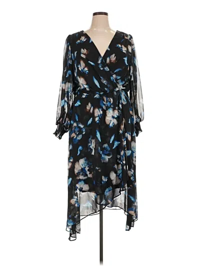 Pre-owned Dkny Cocktail Dress In Blue