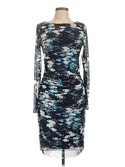 Pre-owned Dkny Cocktail Dress In Blue