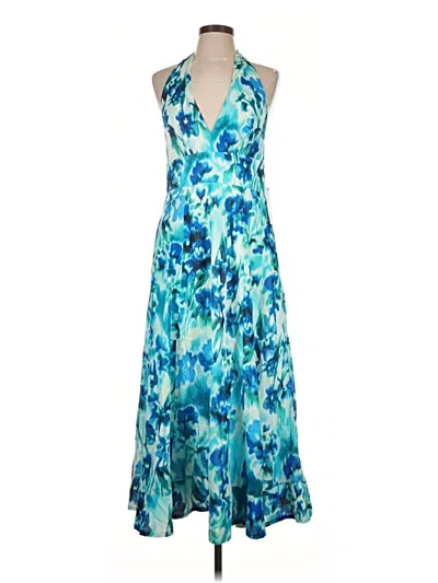 Pre-owned Dkny Cocktail Dress In Blue