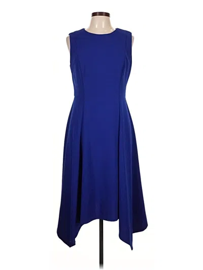 Pre-owned Dkny Cocktail Dress In Blue