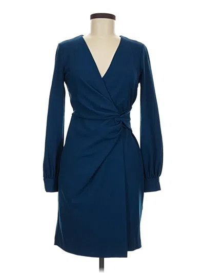Pre-owned Dkny Cocktail Dress In Blue