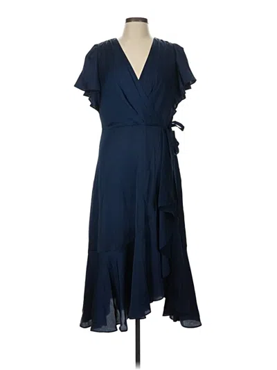 Pre-owned Dkny Cocktail Dress In Blue