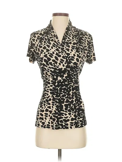 Pre-owned Dkny Cocktail Dress In Brown