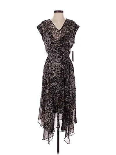 Pre-owned Dkny Cocktail Dress In Brown