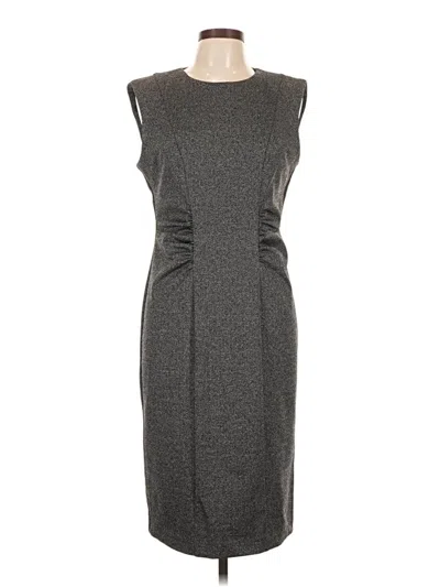 Pre-owned Dkny Cocktail Dress In Gray