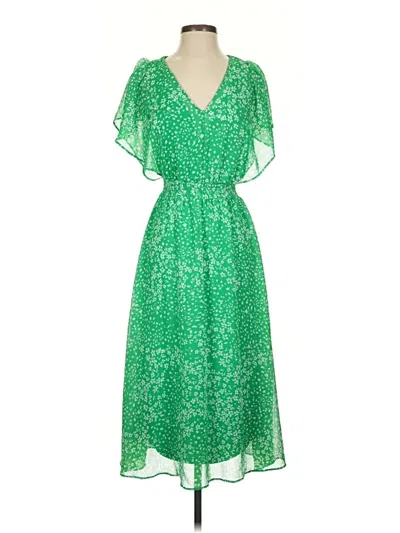 Pre-owned Dkny Cocktail Dress In Green