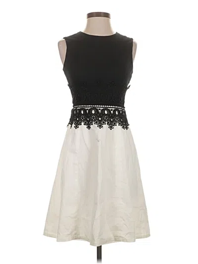 Pre-owned Dkny Cocktail Dress In Ivory