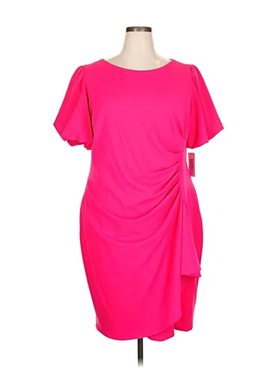 Pre-owned Dkny Cocktail Dress In Pink