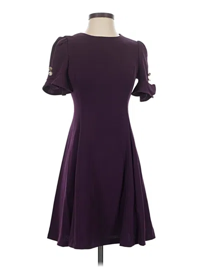 Pre-owned Dkny Cocktail Dress In Purple