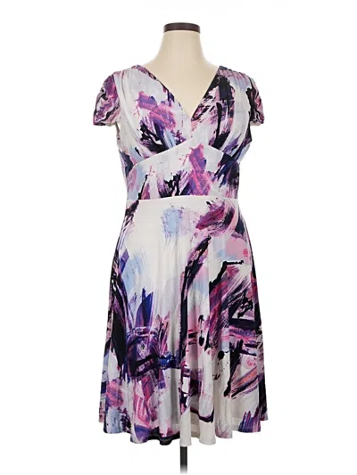 Pre-owned Dkny Cocktail Dress In Purple