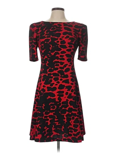 Pre-owned Dkny Cocktail Dress In Red