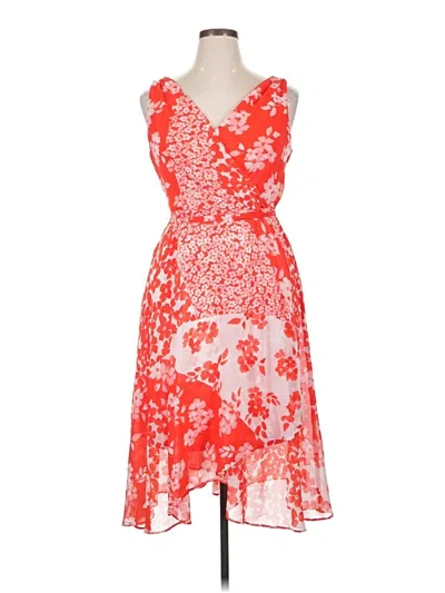 Pre-owned Dkny Cocktail Dress In Red