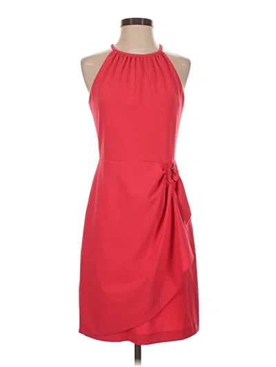 Pre-owned Dkny Cocktail Dress In Red