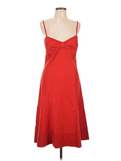 Pre-owned Dkny Cocktail Dress In Red