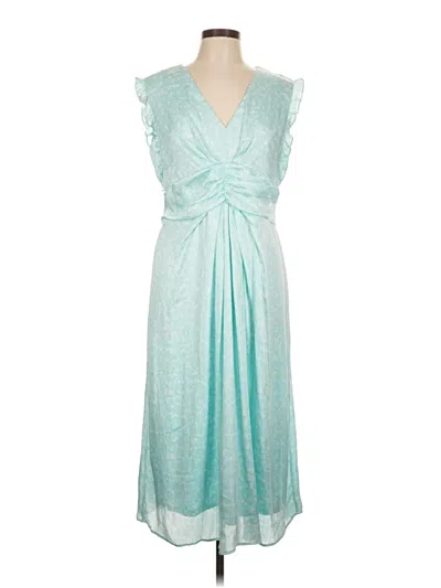 Pre-owned Dkny Cocktail Dress In Teal
