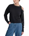 Dkny L S Cold Shldr Emp4h In Black