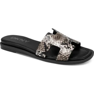 Dkny Columba Slide Sandal In Black