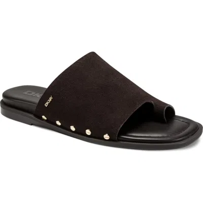 Dkny Colwyn Slide Sandal In Brown