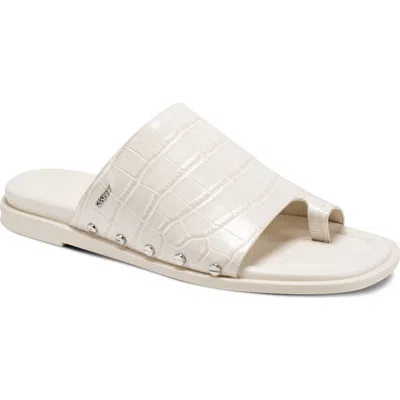 Dkny Colwyn Slide Sandal In White