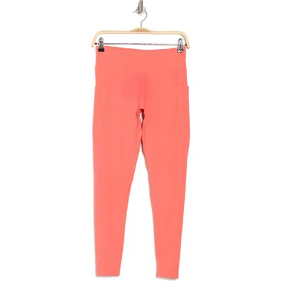 Dkny Compression Leggings In Coral