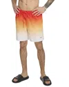 Dkny Core Volley Swim Trunk In Orange