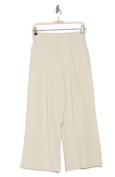 Dkny Cotton Ankle Wide Leg Pants