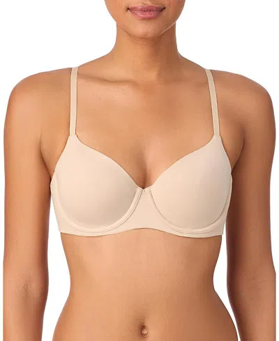 Dkny Cotton Unlined Bra In Pink